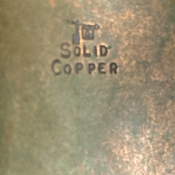 Copper Cuff Bracelet. Vintage Native American Solid Cpr Thunderbird Arrow Cuff - Picture 6 of 10
